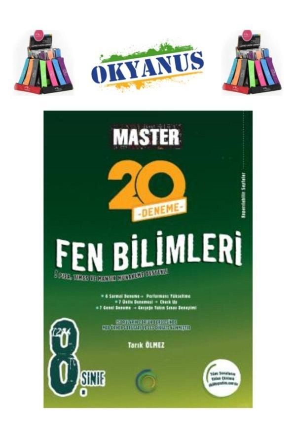Güncel 8.Sınıf Lgs Hazırlık Master Fen Bilimleri 20 Deneme+Kalemlik - Okyanus Yayıncılık - Image 1