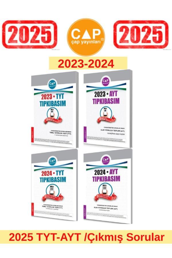 Çap Yayınları 2025 Tyt-ayt Sınıvı Için 23-24 Tyt-23-24 Ayt Tıpkı Basım Çıkmış Sorular - Çap Yayınları - Image 1