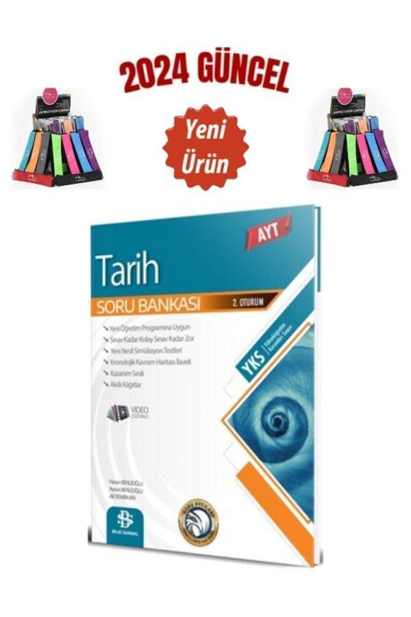 Güncel  AYT Tarih Yks Video Çözümlü Soru Bankası+Cambridge Kalemlik - Bilgi Sarmal Yayınları - Image 1