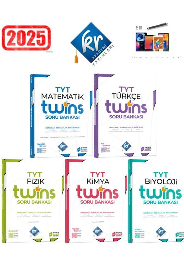 TYT Twins Sayısal Soru Bankası Seti KR Akademi+Android Kalem - KR Akademi - Image 1