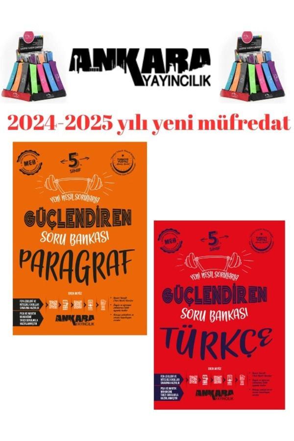 Ankara 5.Sınıf Paragraf-Türkçe %100 Yeni Müfredat Soru Bankası+Kalemlik - Ankara Yayıncılık - Image 1