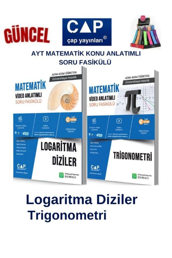 Çap Ayt Matematik Logaritma-Trigonometri Konu Anlatımlı Soru Fasikül+Kalemlik - Çap Yayınları - Image 1