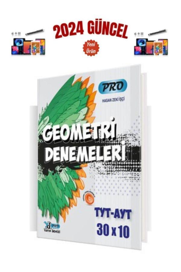 Güncel Tyt-Ayt Pro Geometri 30x10(300 Soru)Video Çözümlü Denemeleri+Kalem - Yayın Denizi Yayınları - Image 1