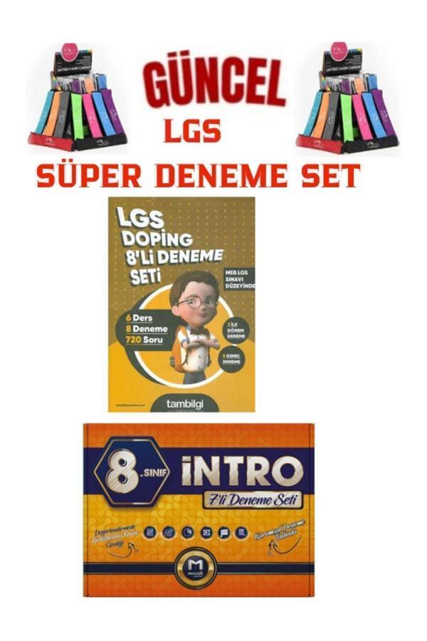 TamBilgi Yayınları Doping 8 li Deneme(720Soru)+Mozaik İntro 8.Sınıf Lgs Deneme Seti+Kalemlik - Tambilgi Yayınları - Image 1