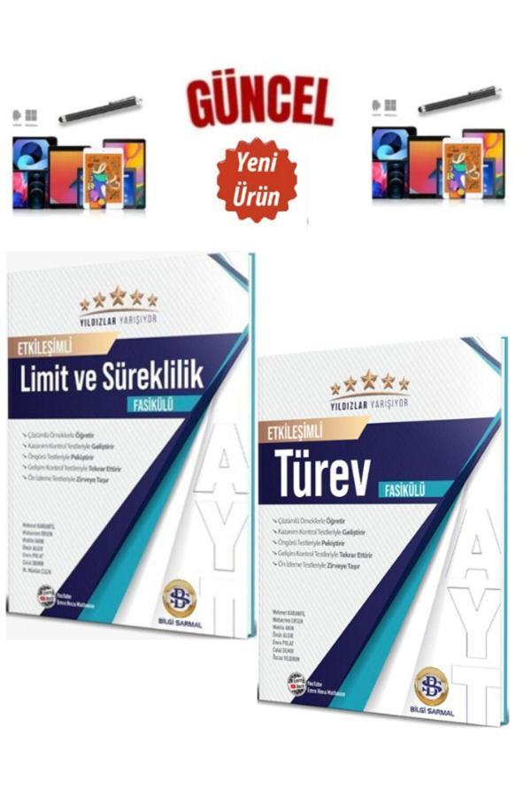 Güncel Ayt Yıldızlar Türev-Limit Konu Anlatımlı Fasikül Soru Seti+Kalem - Bilgi Sarmal Yayınları - Image 1