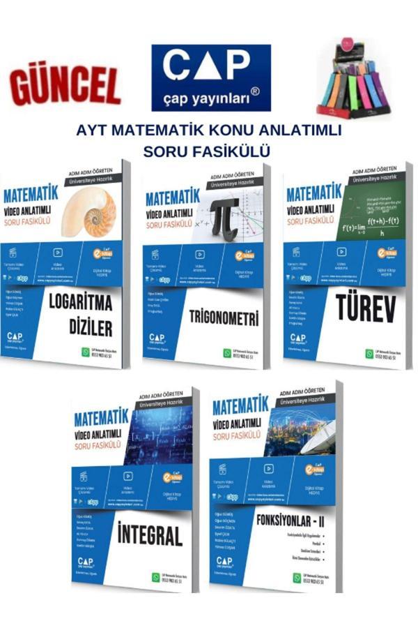 Çap Ayt Matematik Log.-Trigo-Türev-İntegral-Fonk2 Konu Anlatımlı Soru Fasikül+Kalemlik - Çap Yayınları - Image 1