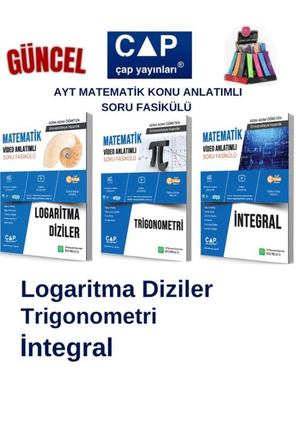 Çap Ayt Matematik Logaritma-Trigonometri-İntegral Konu Anlatımlı Soru Fasikül+Kalemlik - Çap Yayınları - Image 1
