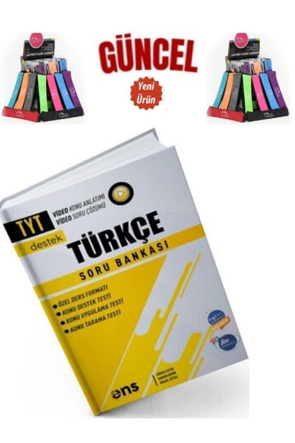 Güncel TYT Türkçe Destek Video Konu Anlatımlı Video Çözümlü Soru Bankası+Kalemlik - Ens Yayıncılık - Image 1