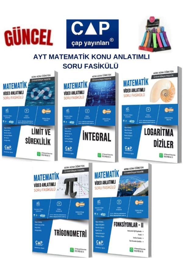 Çap Ayt Matematik Limit-İntegral-Logaritma-Trigo.-Fonk2 Konu Anlatımlı Soru Fasikül+Kalemlik - Çap Yayınları - Image 1