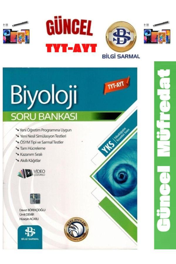 Güncel Tyt-Ayt Biyoloji (Tek Kitap)Video Çözümlü Soru Bankası+Android Kalem - Bilgi Sarmal Yayınları - Image 1