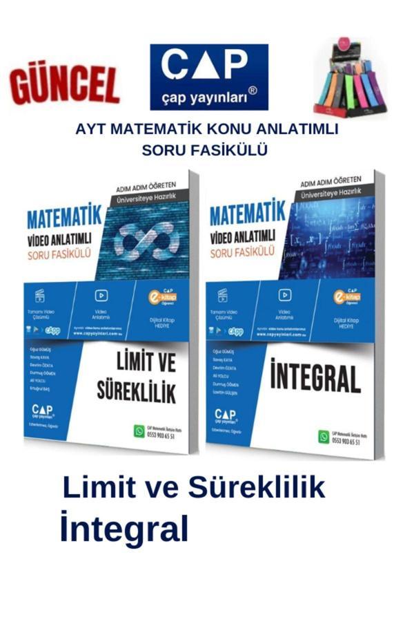Çap Ayt Matematik Limit ve Süreklilik-İntegral Konu Anlatımlı Soru Fasikül+Kalemlik - Çap Yayınları - Image 1