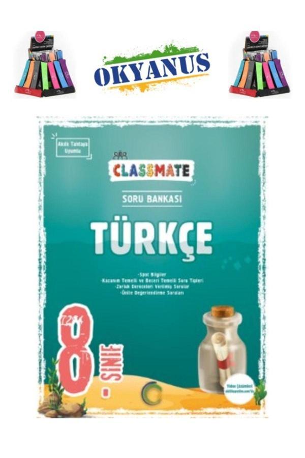 Güncel 8.Sınıf Lgs Hazırlık Classmate Türkçe Beceri Temelli Soru Bankası +Kalemlik - Okyanus Yayıncılık - Image 1