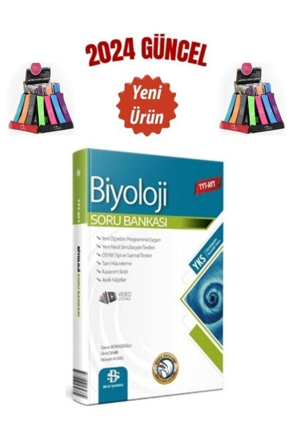 Güncel  TYT AYT Biyoloji Yks Video Çözümlü Soru Bankası+Cambridge Kalemlik - Bilgi Sarmal Yayınları - Image 1