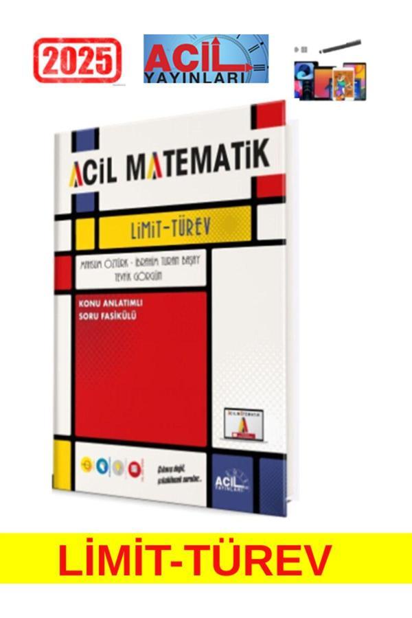 Acil Matematik Limit Türev+Android Kalem - Acil Yayınları - Image 1