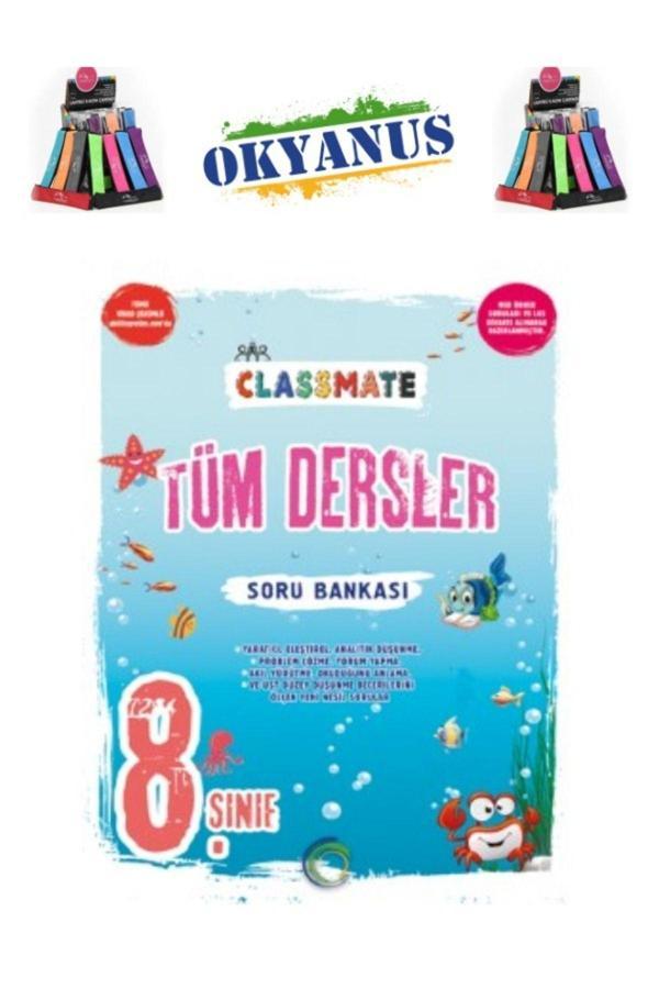 Güncel 8.Sınıf Lgs Hazırlık Classmate Tüm Dersler Soru Bankası+Kalemlik - Okyanus Yayıncılık - Image 1