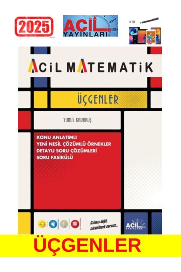 Üçgenler Konu Anlatımlı Soru Fasikülü+Android Kalem - Acil Yayınları - Image 1