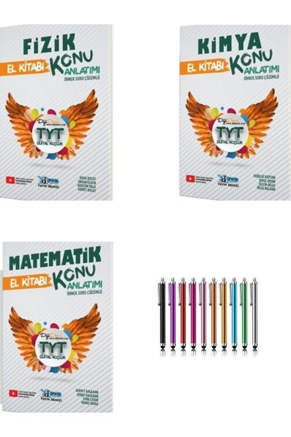 2024 Tyt Fizik-kimya-matematik Konu Anlatımlı El Kitabı Dokunmatik Kalem - Yayın Denizi Yayınları - Image 1