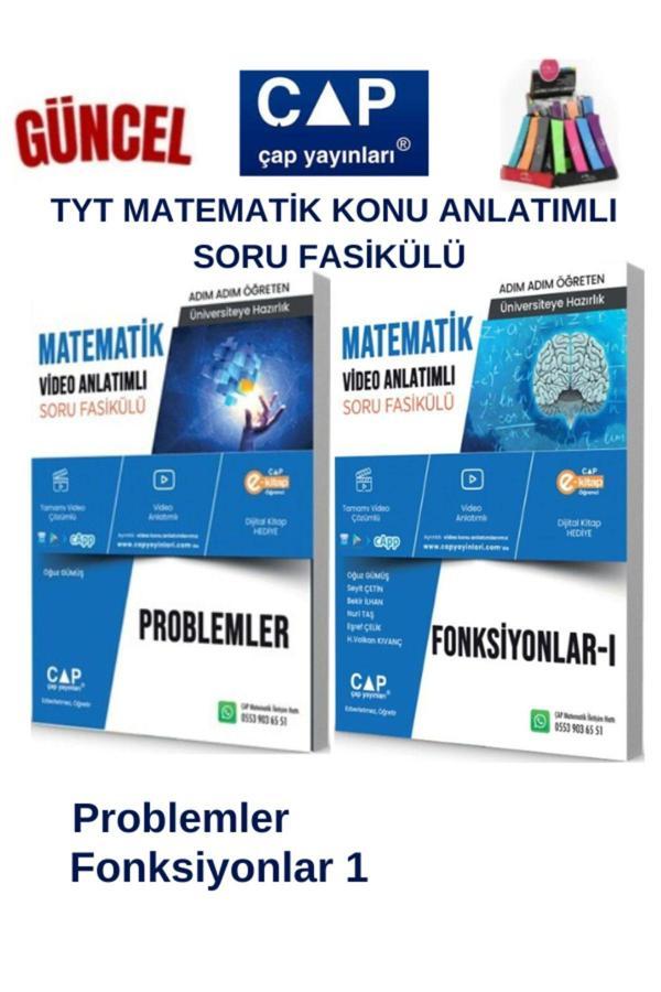 Çap Tyt Matematik Problemler-Fonksiyonlar 1 Konu Anlatımlı Soru Fasikül+Kalemlik - Çap Yayınları - Image 1