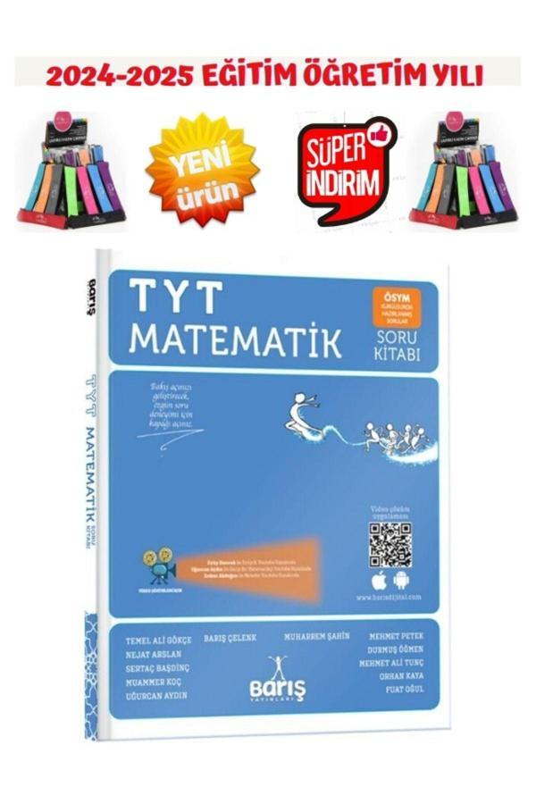 Barış Çelenk Güncel 2025 Tyt Matematik Soru Bankası (Ösym Tarzında)+Kalemlik - Barış Çelenk - Image 1