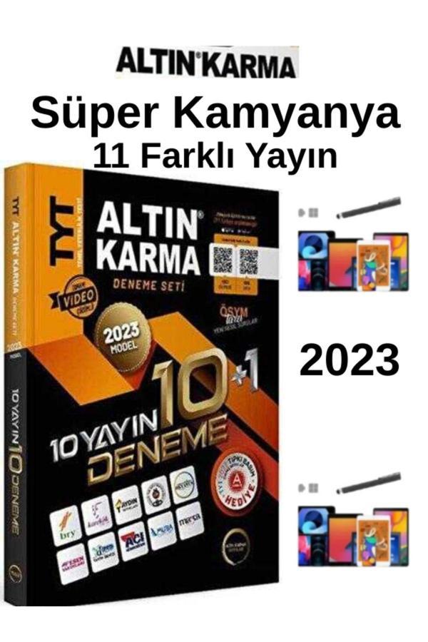 AltınKarma Yayınları 2023 Tyt 10+1 Yayın Genel Tüm Dersler Deneme+Android Kalem - Altın Karma Yayınları - Image 1