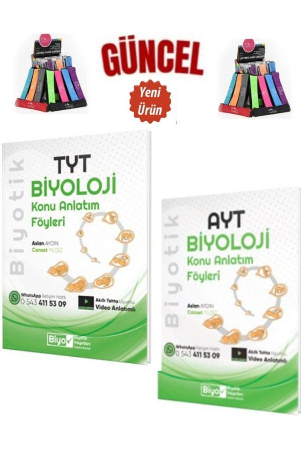 Tyt-Ayt Biyoloji Vdeo Konu Anlatımlı Kitap Seti+Cambridge Kalemlik - Biyotik Yayınları - Image 1