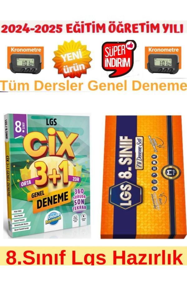 Ünlüler 8.Sınıf Cix 3+1 Lgs Tüm Ders 3+1 Deneme+Mozaik 8.Sınıf Lgs İntro 7 Deneme - Ünlüler Karması - Image 1