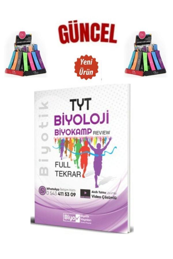 TYT Biyoloji Full Tekrar Biyokamp Revıew Video Çözümlü+Cambridge Kalemlik - Biyotik Yayınları - Image 1