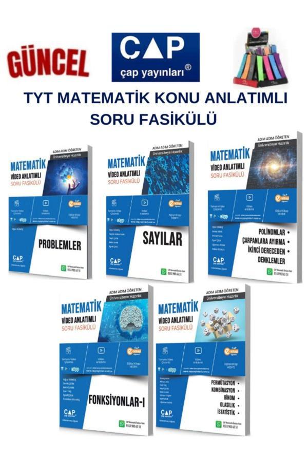 Çap Tyt Mat. Problem-Sayılar-Pol Çarp Ayr-Fonk1-Per.Komb.Bin.Ols.Konu Anl.Soru Fasikül+Kalemlik - Çap Yayınları - Image 1
