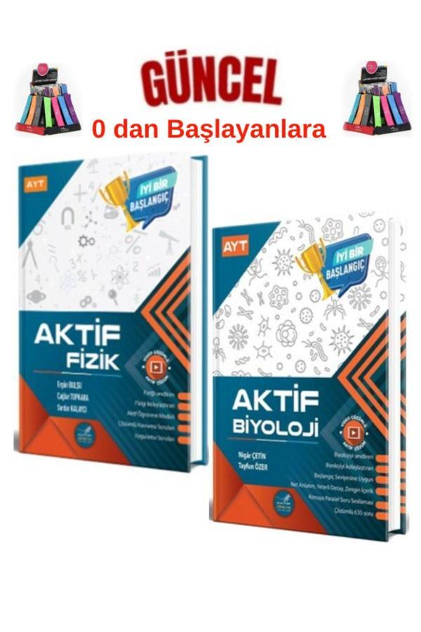 Güncel 0 Dan Başlayanlara Ayt Biyoloji-Fizik Konu Anlatımlı Soru Bankası+Kalemlik - Aktif Öğrenme Yayınları - Image 1