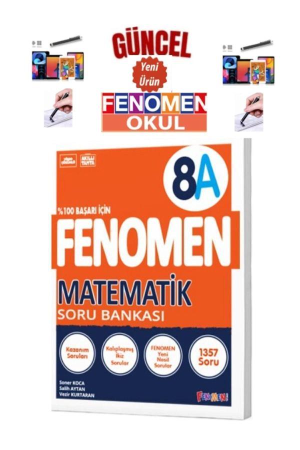 GÜNCEL 8.SINIF LGS HAZIRLIK  MATEMATİK SORU BANKASI (A)+KALEM - Fenomen Yayıncılık - Image 1