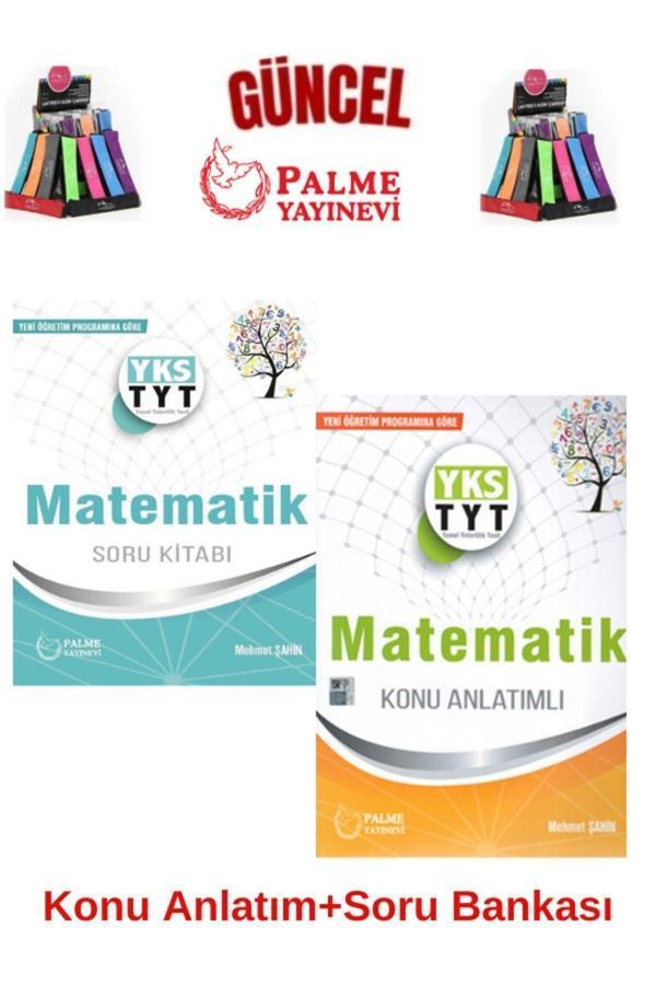 Güncel Tyt Matematik Yeni Müfredat Konu Anlatım+Soru Bankası Seti+Kalemlik - Palme Yayınları - Image 1