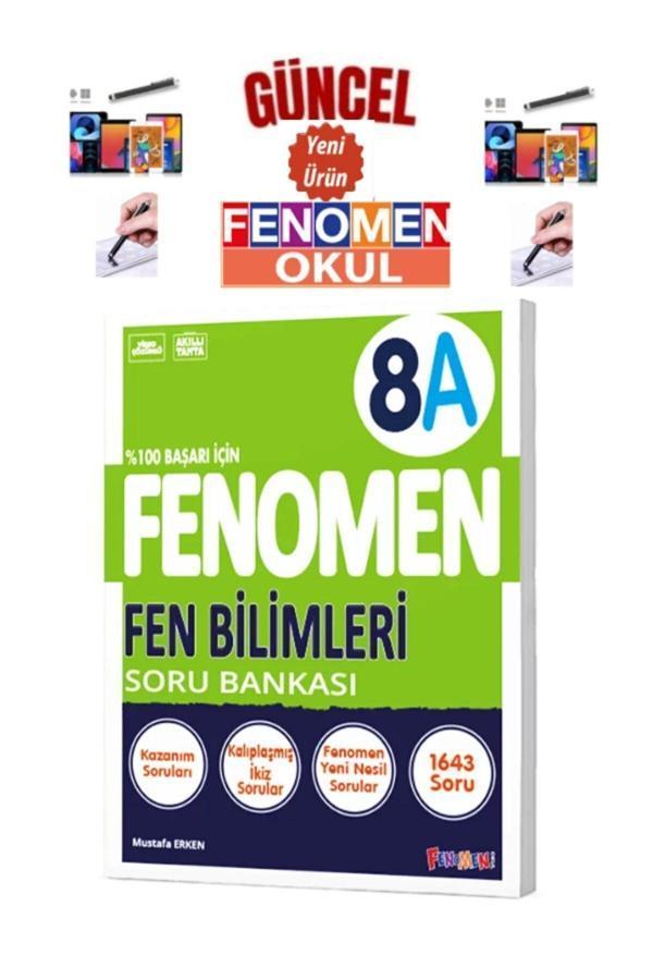 GÜNCEL 8.SINIF LGS HAZIRLIK FEN BİLİMLERİ SORU BANKASI (A)KOLAY+KALEM - Fenomen Yayıncılık - Image 1