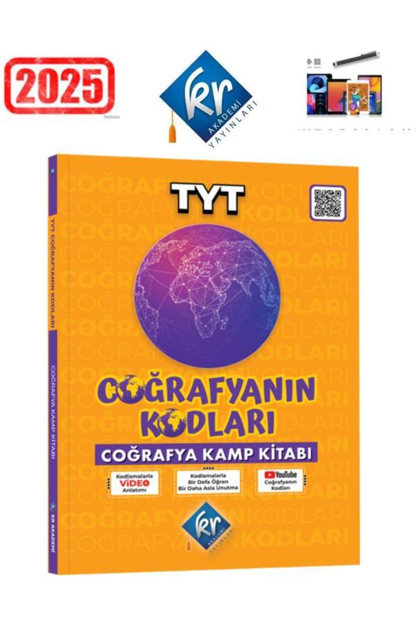 Coğrafyanın Kodları TYT Coğrafya 9. Sınıf 10. Sınıf Kamp Kitabı KR Akademi +Android Kalem - KR Akademi - Image 1