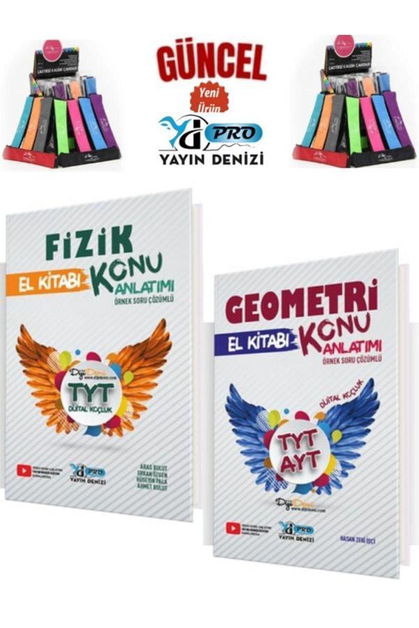 Güncel Tyt Fizik-Tyt Ayt Geometri  Örnek Çözümlü Konu Anlatım Seti+Kalemlik - Yayın Denizi Yayınları - Image 1