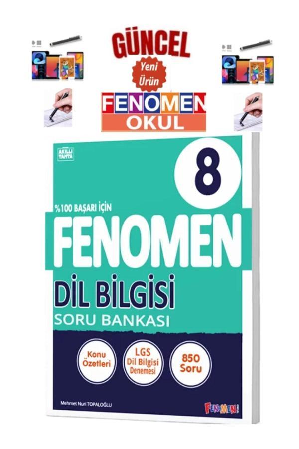 GÜNCEL 8.SINIF LGS HAZIRLIK DİL BİLGİSİ SORU BANKASI+KALEM - Fenomen Yayıncılık - Image 1