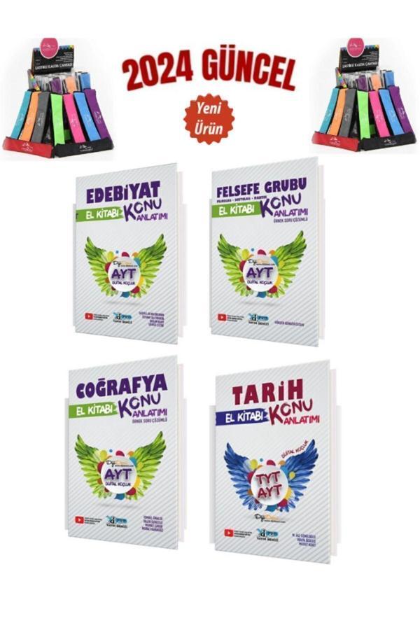 Güncel Ayt Edebiyat-Coğrafya-Felsefe-TytAyt Tarih Video Anlatımlı Konu Anlatımlı El Kitabı+Kalemlik - Yayın Denizi Yayınları - Image 1