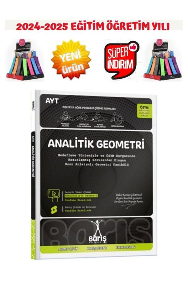 Barış Çelenk Güncel Ayt Analitik Geometri Konu Anlatımlı Fasikül Set(Ösym Tarzında)+Kalemlik - Barış Çelenk - Image 1