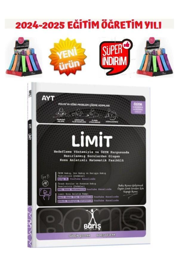 Barış Çelenk Güncel Ayt Limit Konu Anlatımlı Fasikül (Ösym Tarzında)+Kalemlik - Barış Çelenk - Image 1