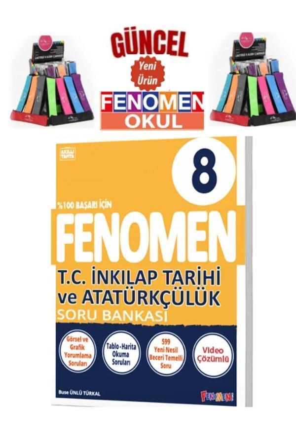 GÜNCEL 8.SINIF LGS HAZIRLIK  İNKILAP TARİHİ VE ATATÜRKÇÜLÜK SORU BANKASI 599 soru+KALEMLİK - Fenomen Yayıncılık - Image 1