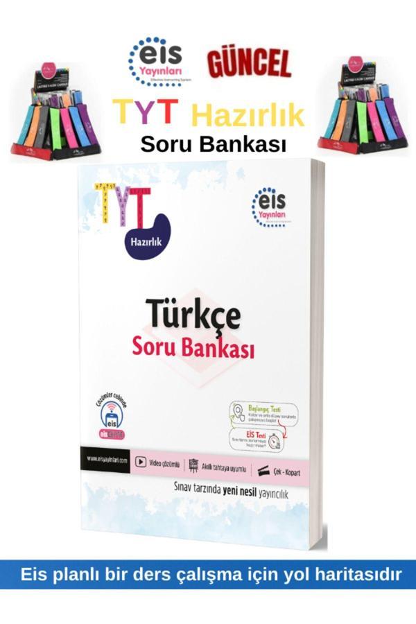 Eis Yayınları Güncel Tyt Hazırlık Türkçe  Video Çözümlü Soru Bankası +Kalemlik - Eis Yayınları - Image 1