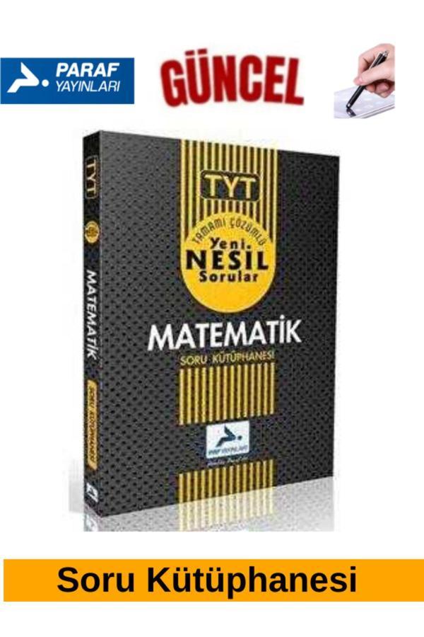 Paraf Yayınları PrF Güncel Tyt Matematik Yeni Nesil Sorular Soru Bankası+Anroid Kalem - Paraf Yayınları - Image 1
