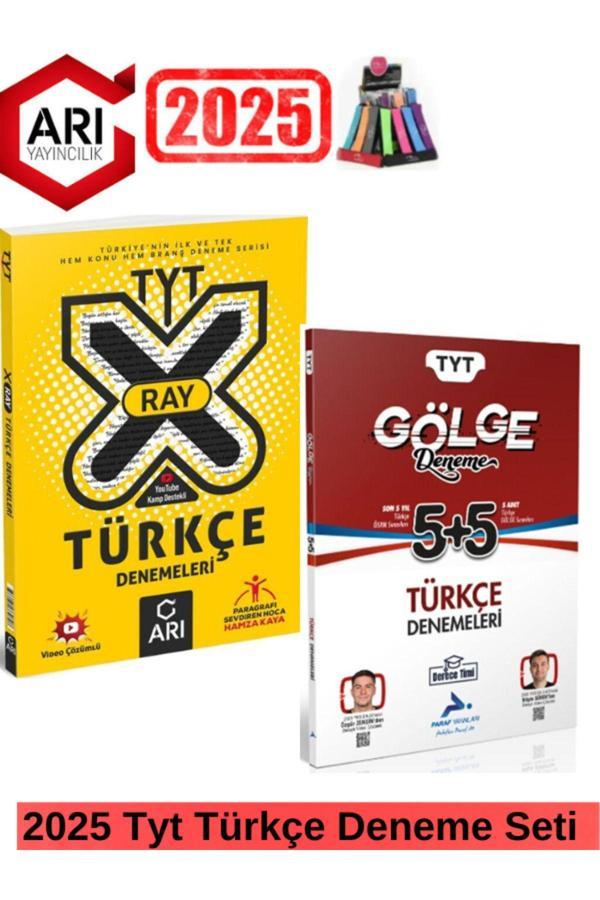 Arı X-Ray Tyt Türkçe Konu Ve Branş Deneme+Paraf Gölge Tyt Türkçe 5+5 Deneme+Kalemlik - Arı Yayıncılık - Image 1