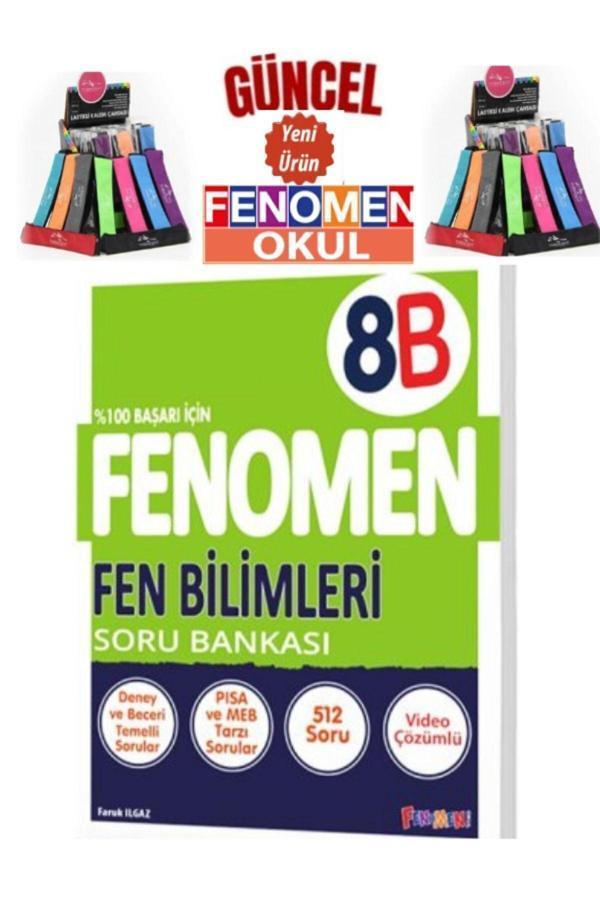 GÜNCEL 8.SINIF LGS HAZIRLIK FEN BİLİMLERİ SORU BANKASI (B)ZOR 512 SORU+KALEMLİK - Fenomen Yayıncılık - Image 1