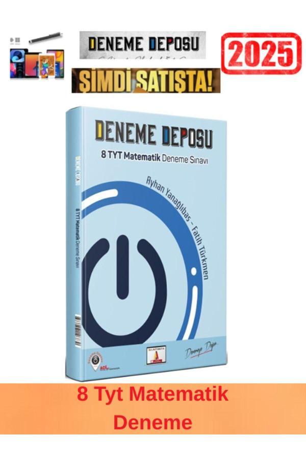 Deneme Deposu Güncel TYT Matematik 8 Denemeleri+Android Kalem - Deneme Deposu - Image 1