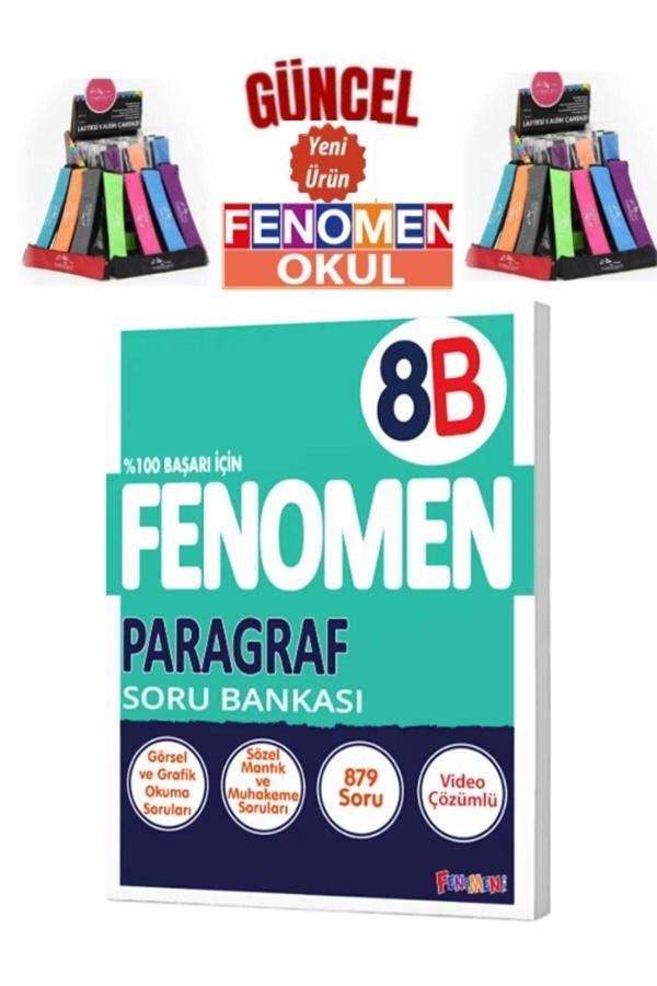 GÜNCEL 8.SINIF LGS HAZIRLIK PARAGRAF SORU BANKASI (B)ZOR(879 SORU)+KALEMLİK - Fenomen Yayıncılık - Image 1