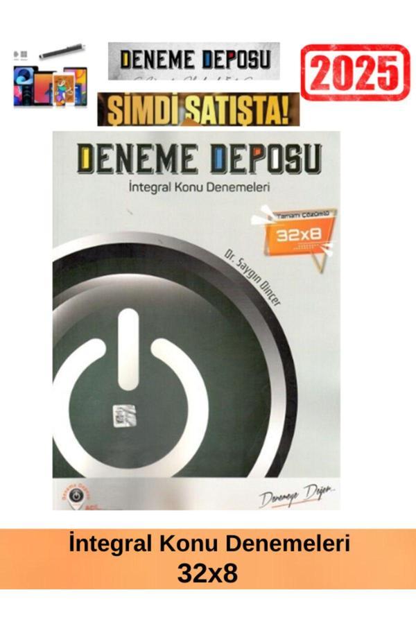 Deneme Deposu Güncel AYT İntegral Konu Denemeleri(32x8)+Android Kalem - Deneme Deposu - Image 1