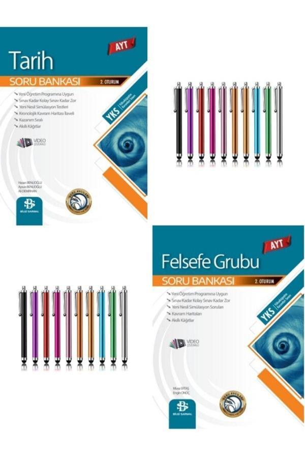 Güncel 2024 Ayt Felsefe-Tarih Soru Bankası Seti+Kalem - Bilgi Sarmal Yayınları - Image 1