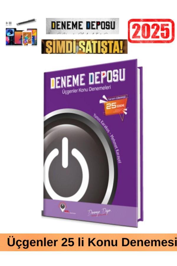 Deneme Deposu Güncel AYT Üçgenler Konu Denemeleri(25 Deneme)+Android Kalem - Deneme Deposu - Image 1