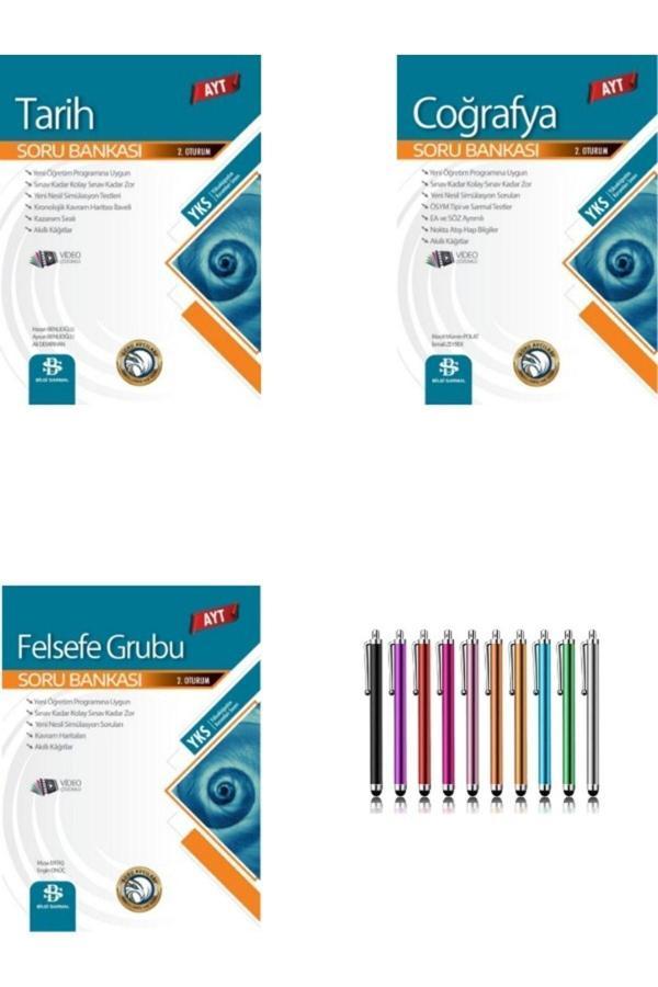 Güncel Müfredat Ayt Coğrafya-Tarih-Felsefe Soru Bankası Seti+Kalem+Kalemlik - Bilgi Sarmal Yayınları - Image 1