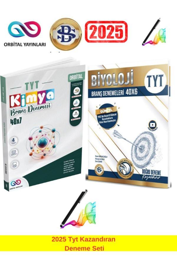 2025 Tyt Kimya 40x7 Branş Deneme+Bilgi Sarmal 40x6 Branş Deneme Seti+Android Kalem - Orbital yayınları - Image 1